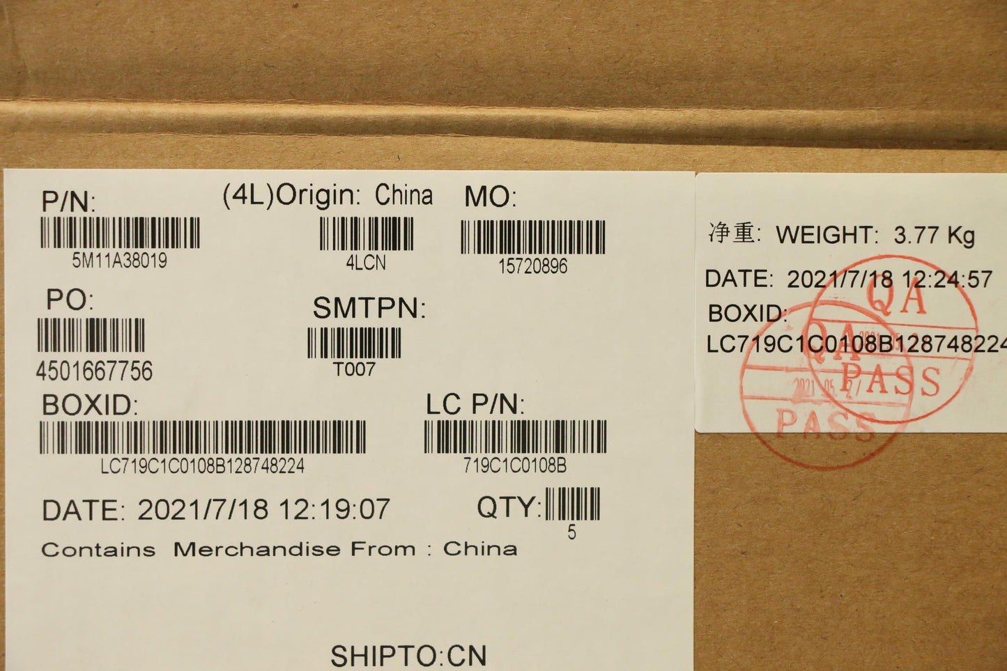 Lenovo Mech_Asm Kb C Fra(Pmx)Pt Uk Bk - 5M11A38019