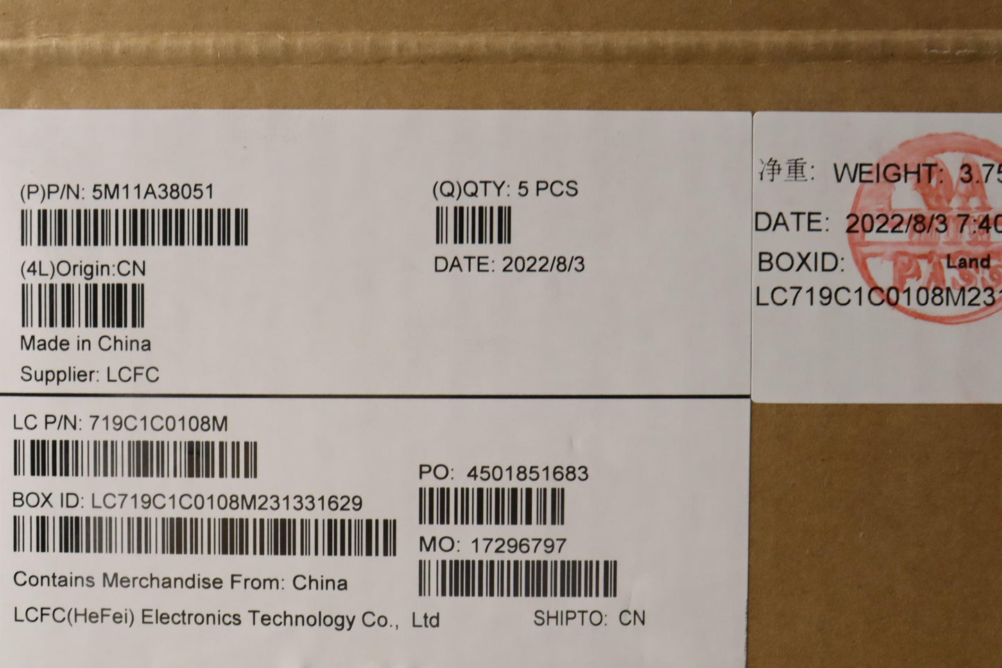 Lenovo Mech Assembly Kb C Ita(Tsg)Pt - 5M11A38051
