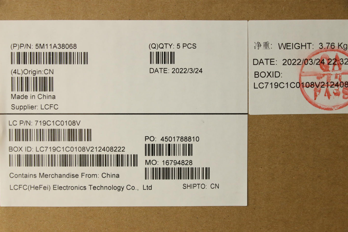 Lenovo Mech Assembly Kb C Cze/Slk(Pmx - 5M11A38068