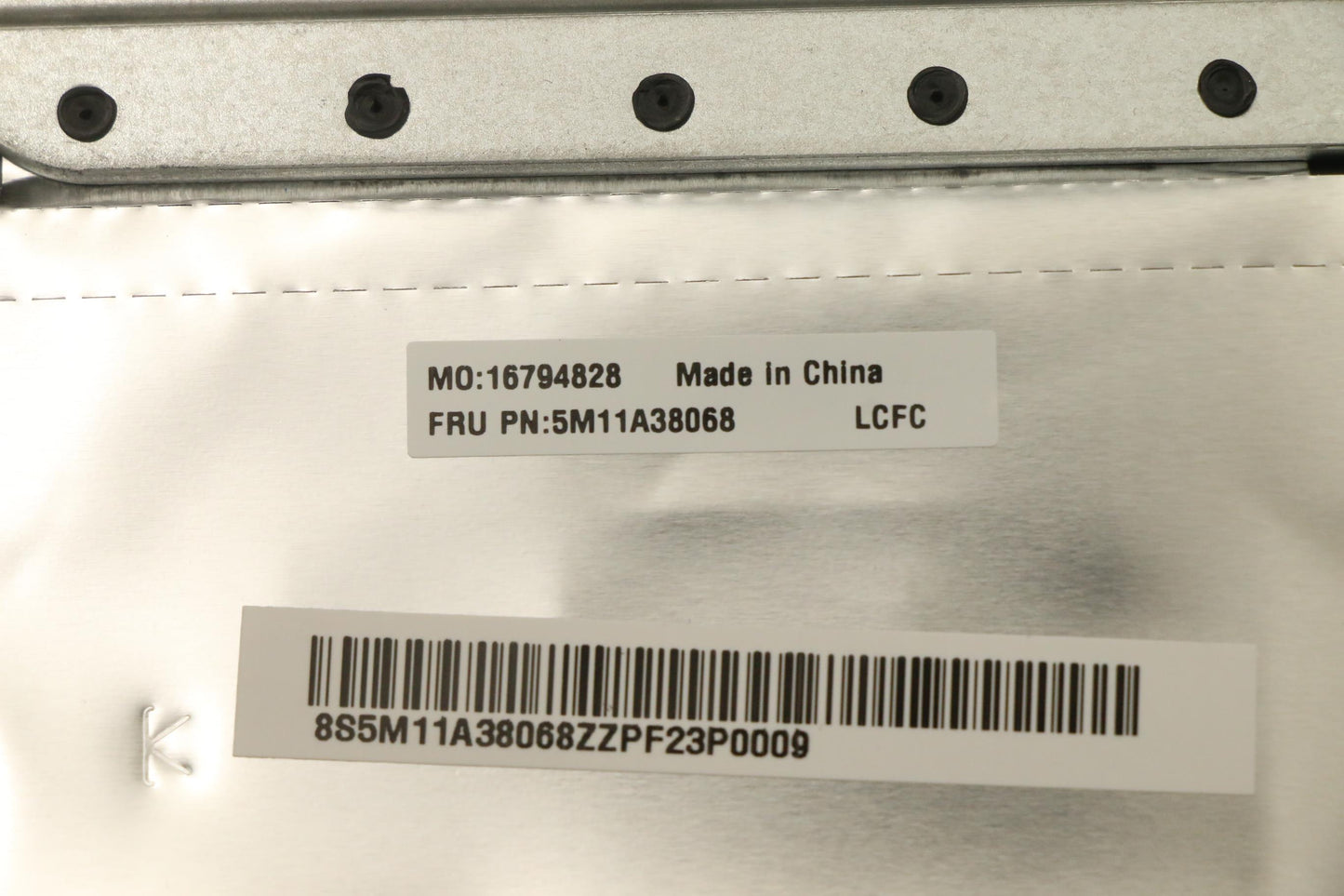 Lenovo Mech Assembly Kb C Cze/Slk(Pmx - 5M11A38068