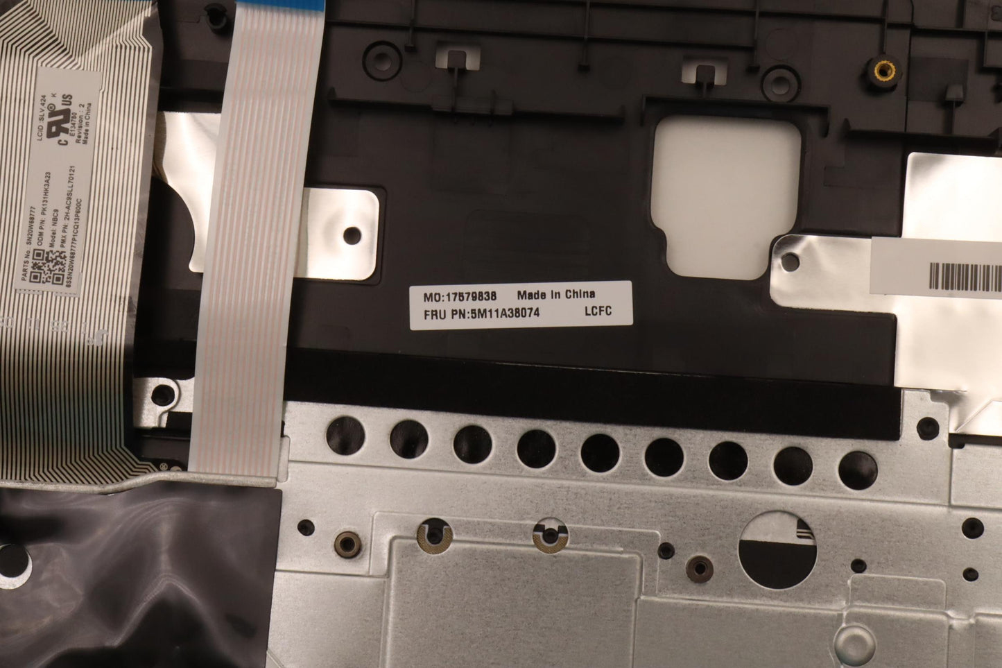 Lenovo Mech Assembly Kb C Slv(Pmx)Pt - 5M11A38074