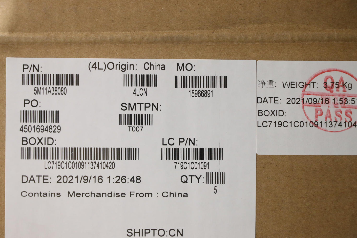 Lenovo Mech_Asm Kb C Swe/Fin(Pmx)Pt U - 5M11A38080