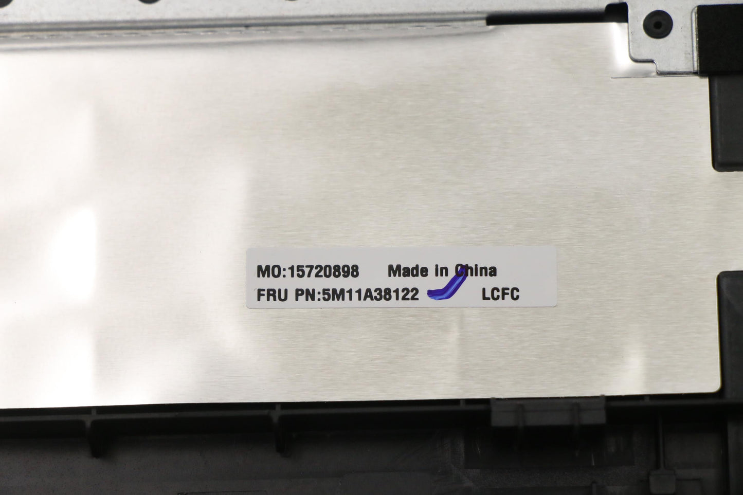 Lenovo Mech_Asm Kb C Bul(Pmx)Pt Uk Bk - 5M11A38122