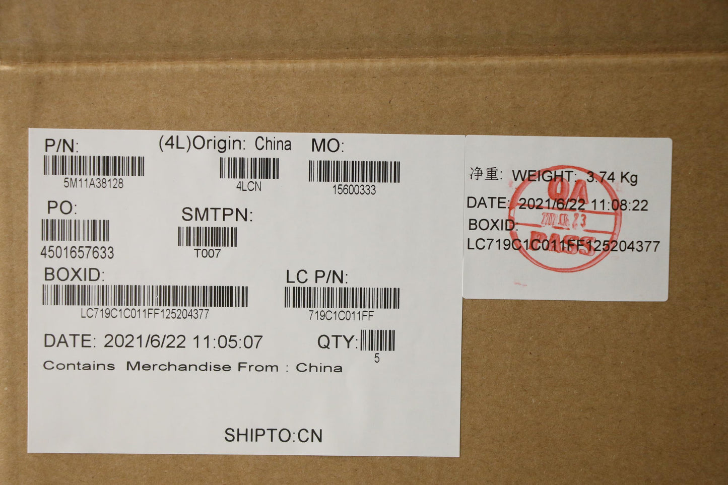 Lenovo Mech_Asm Kb C Jpn(Pmx)Pt Jp Bk - 5M11A38128