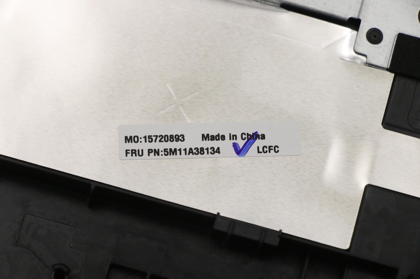 Lenovo Mech_Asm Kb C Tc(Pmx)Pt Us Bk - 5M11A38134