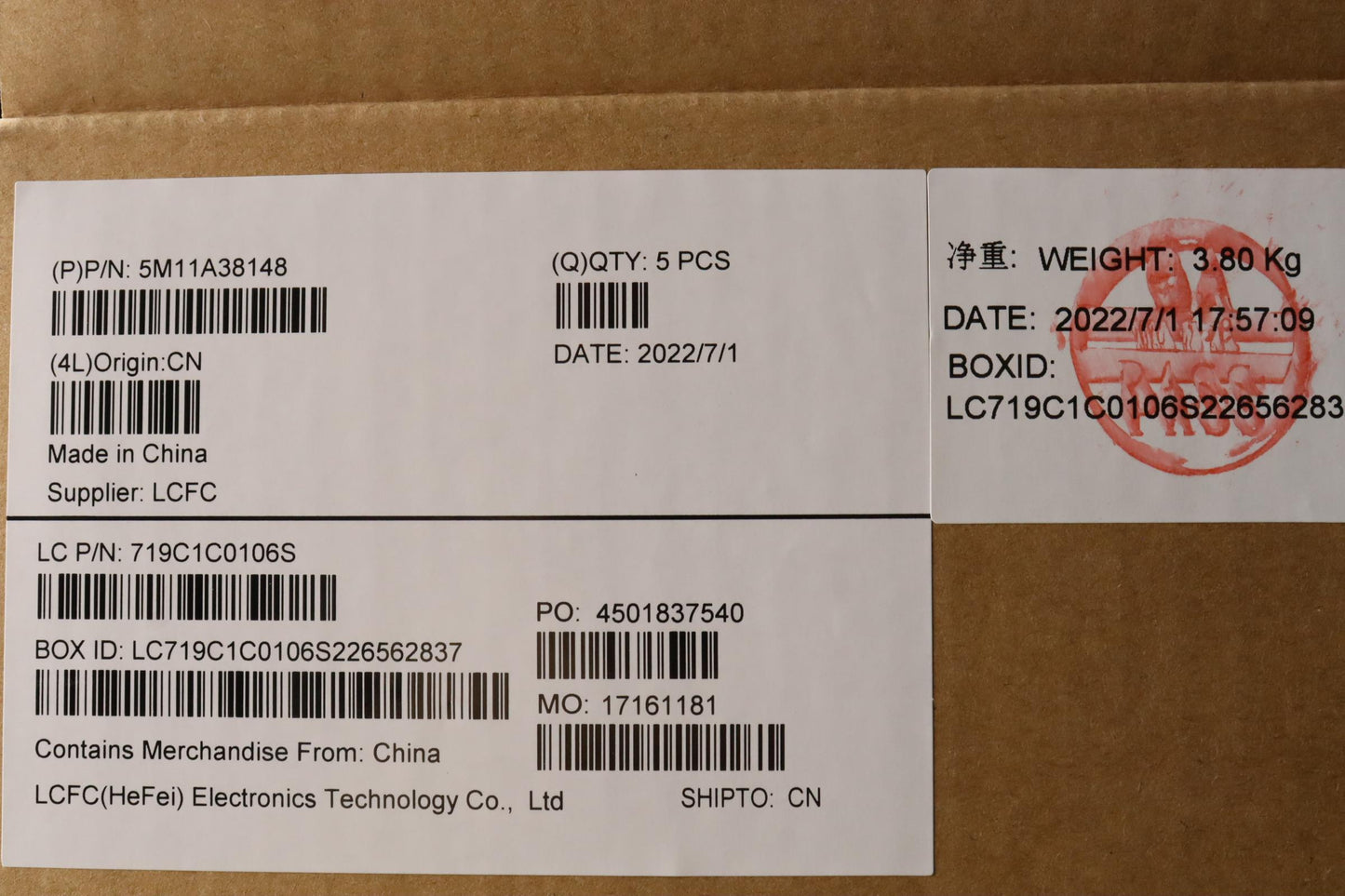 Lenovo Mech Assembly Kb C Kor(Tsg)Pt - 5M11A38148