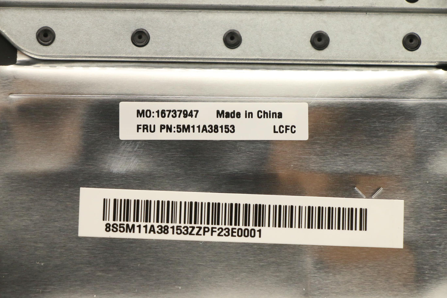 Lenovo Mech Assembly Kb C Ind Eng(Tsg - 5M11A38153