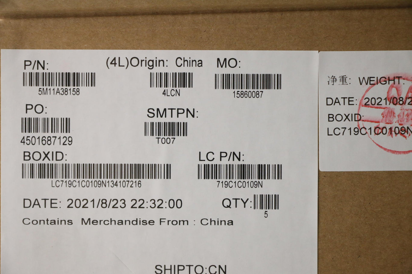 Lenovo Mech_Asm Kb C La Spa(Pmx)Pt Uk - 5M11A38158