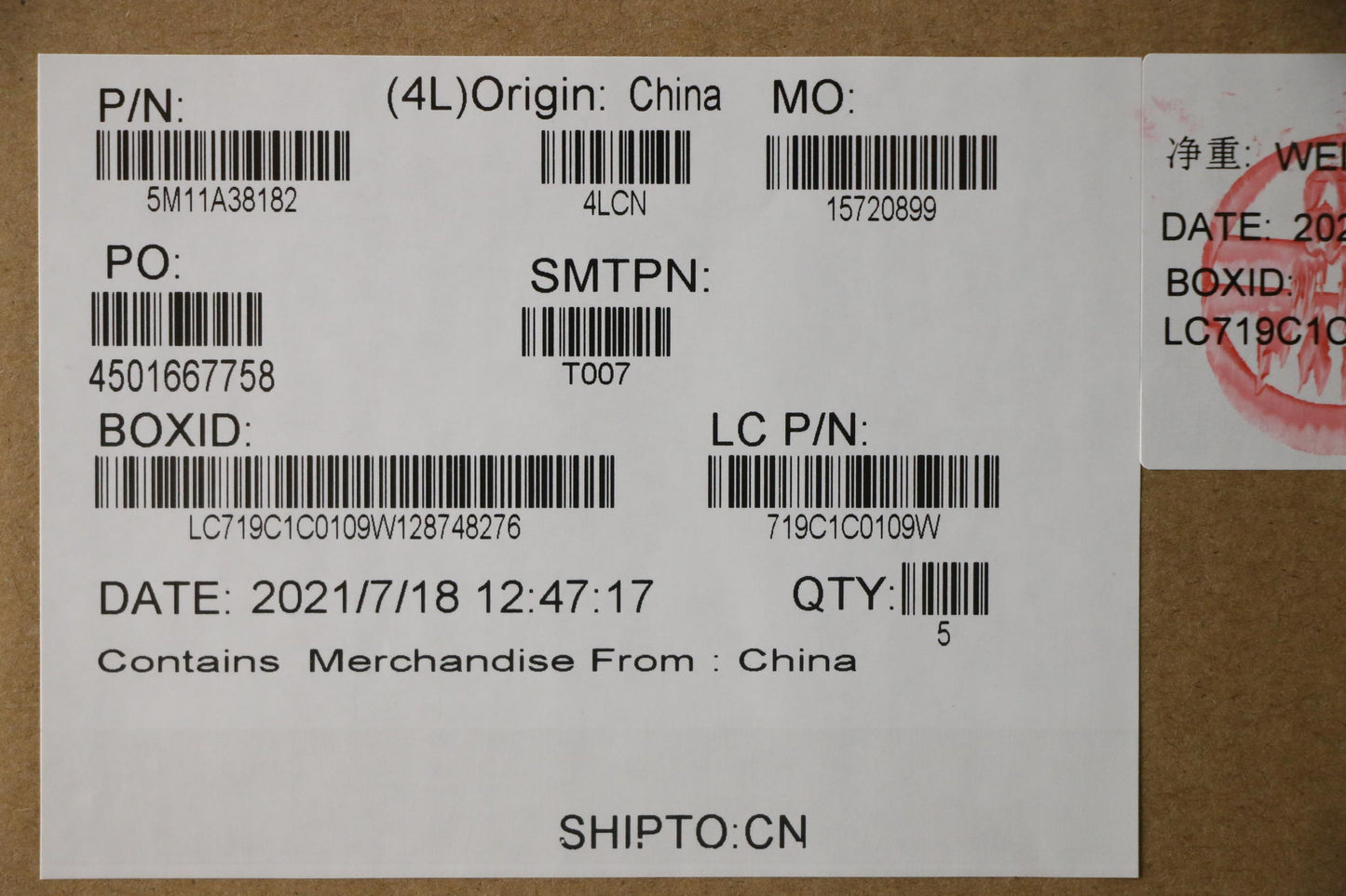 Lenovo Mech_Asm Kb C Tur F(Pmx)Pt Uk - 5M11A38182