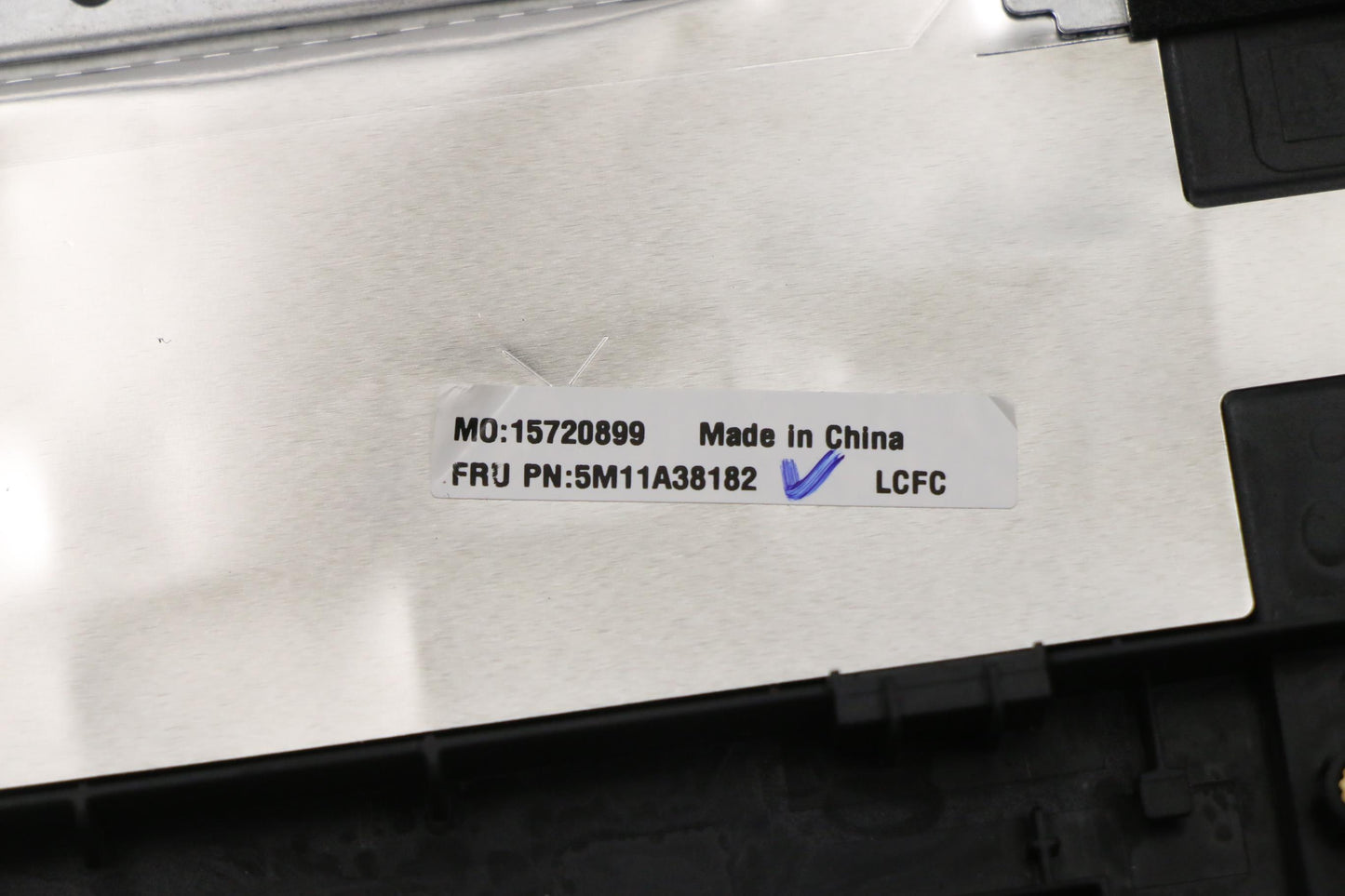 Lenovo Mech_Asm Kb C Tur F(Pmx)Pt Uk - 5M11A38182