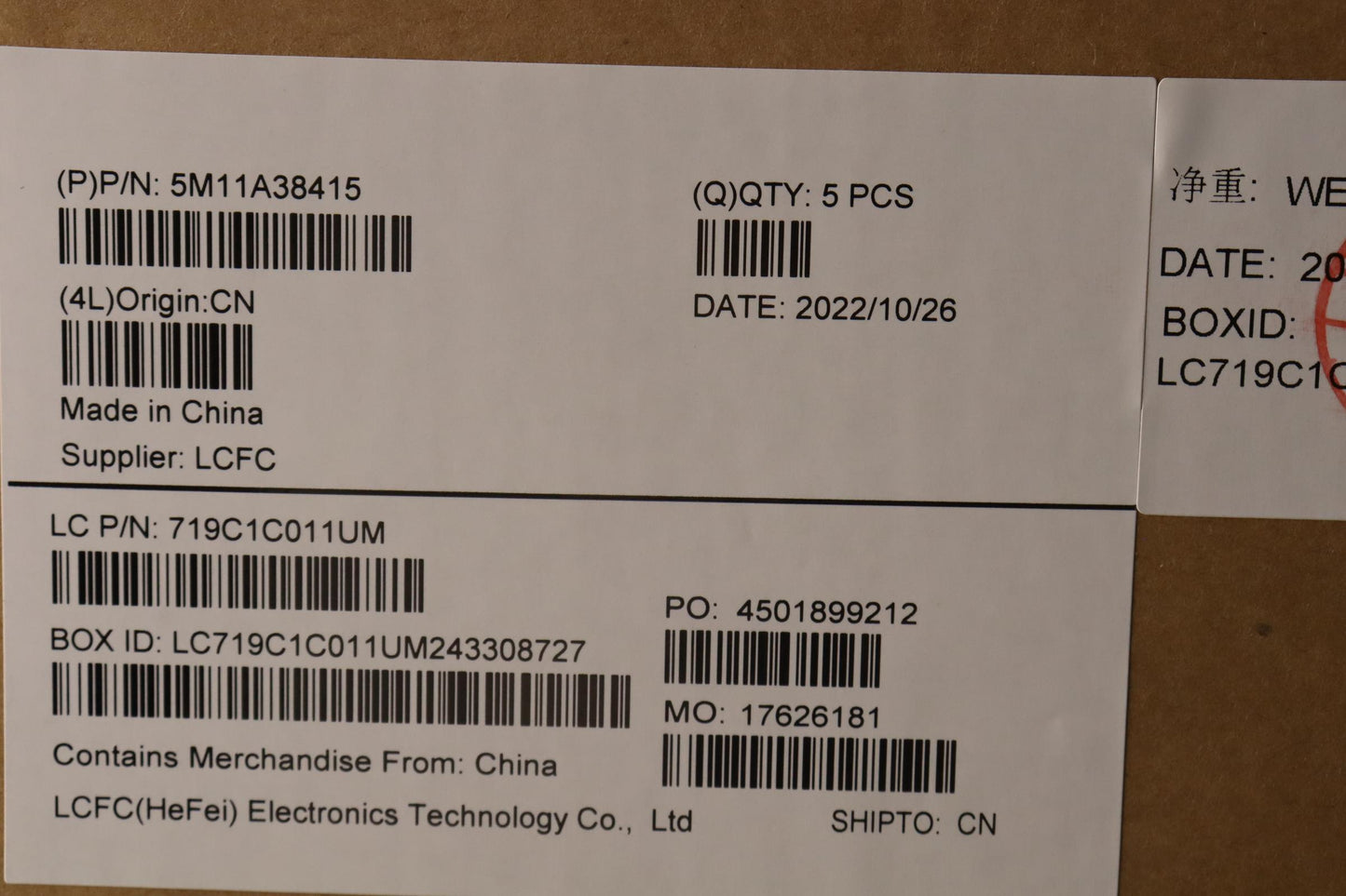 Lenovo Mech_Asm Kb C 058Fra(Pmx)Pt Fp - 5M11A38415