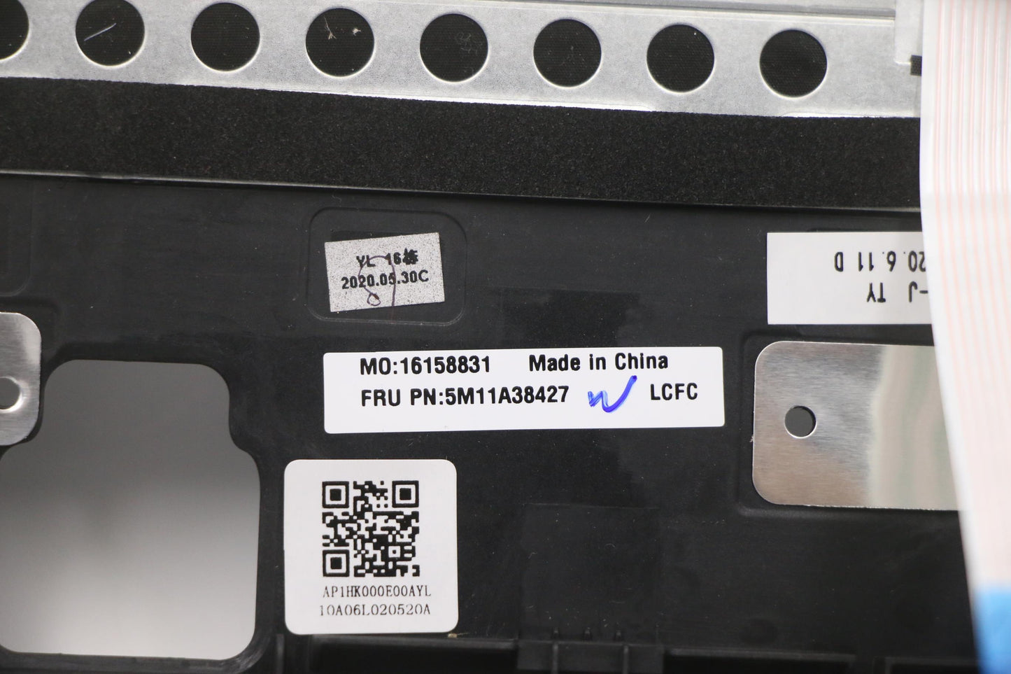 Lenovo Mech_Asm Kb C Bel(Pmx)Pt Fp Uk - 5M11A38427