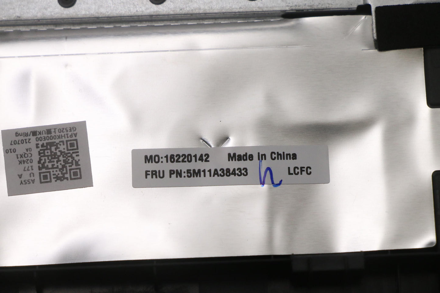 Lenovo Mech_Asm Kb C Den(Pmx)Pt Fp Uk - 5M11A38433