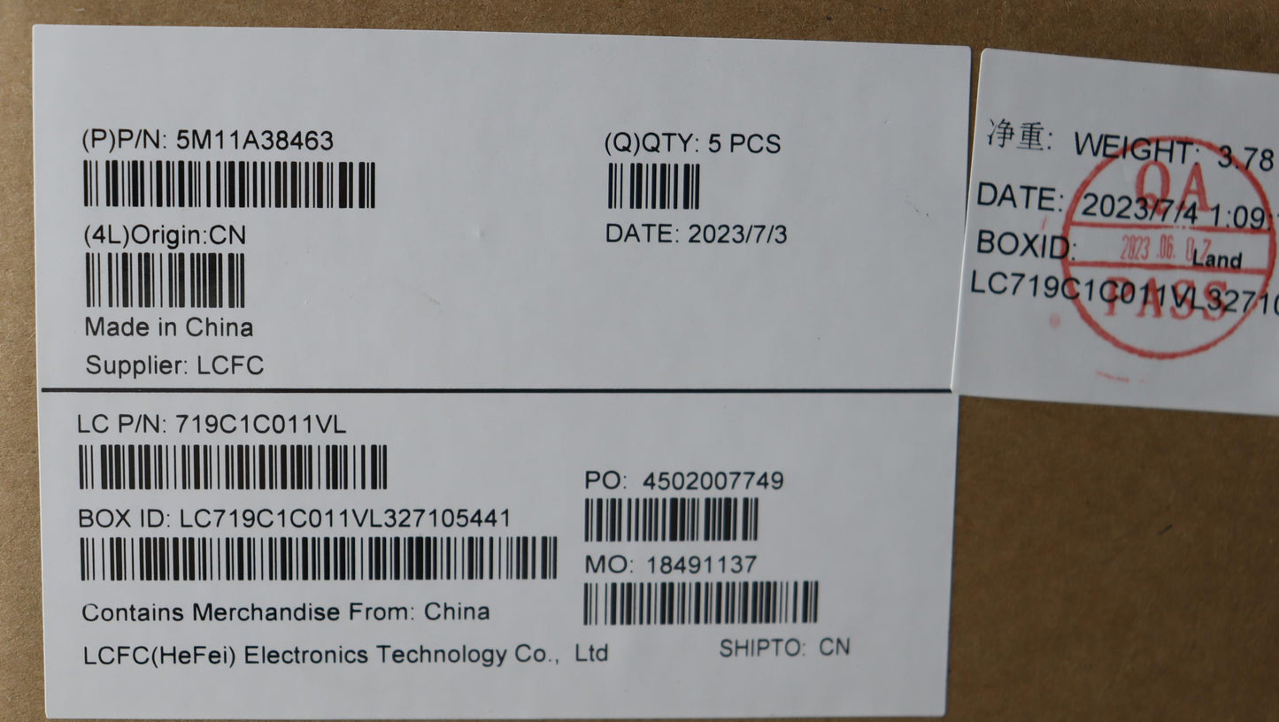 Lenovo Mech Assembly Kb C Hun(Pmx)Pt - 5M11A38463
