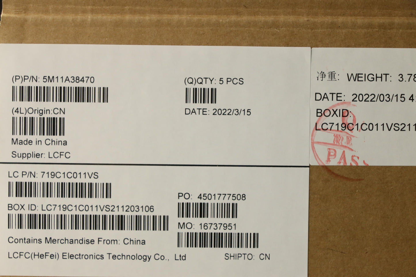 Lenovo Mech Assembly Kb C Ita(Pmx)Pt - 5M11A38470