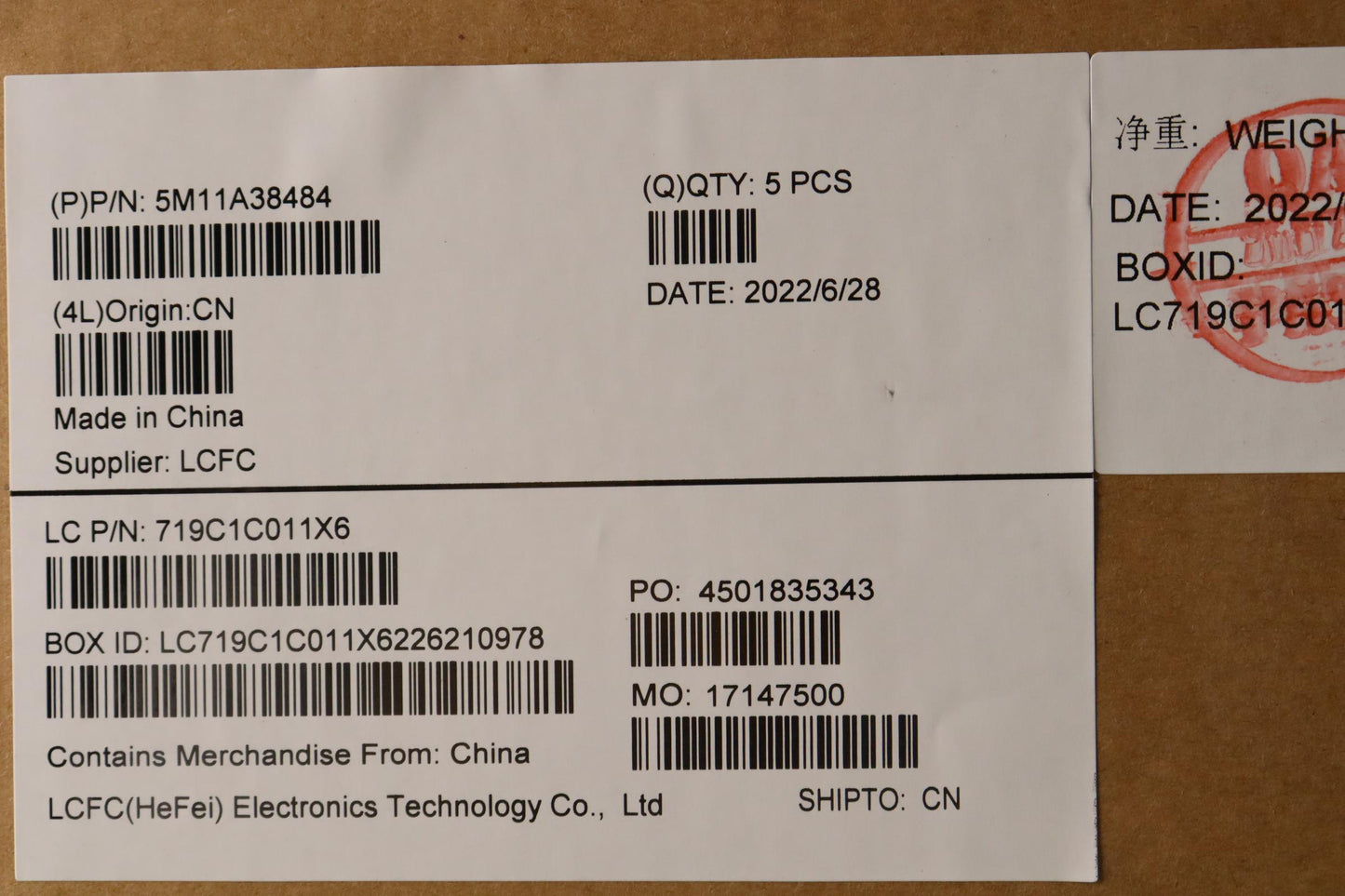 Lenovo Mech Assembly Kb C Por(Tsg)Pt - 5M11A38484