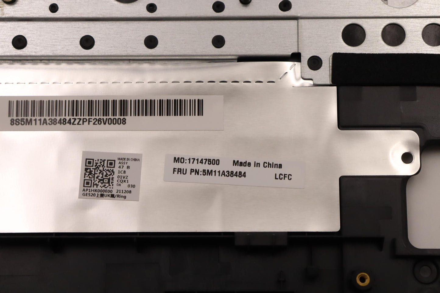 Lenovo Mech Assembly Kb C Por(Tsg)Pt - 5M11A38484