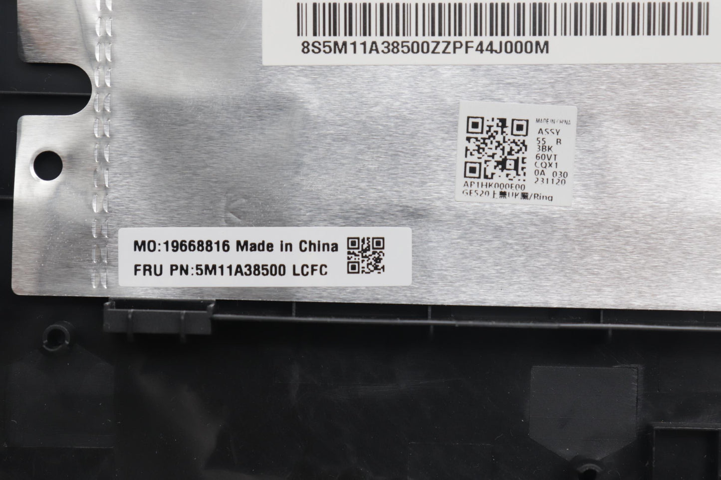 Lenovo Mech Assembly Kb C Slv(Pmx)Pt - 5M11A38500