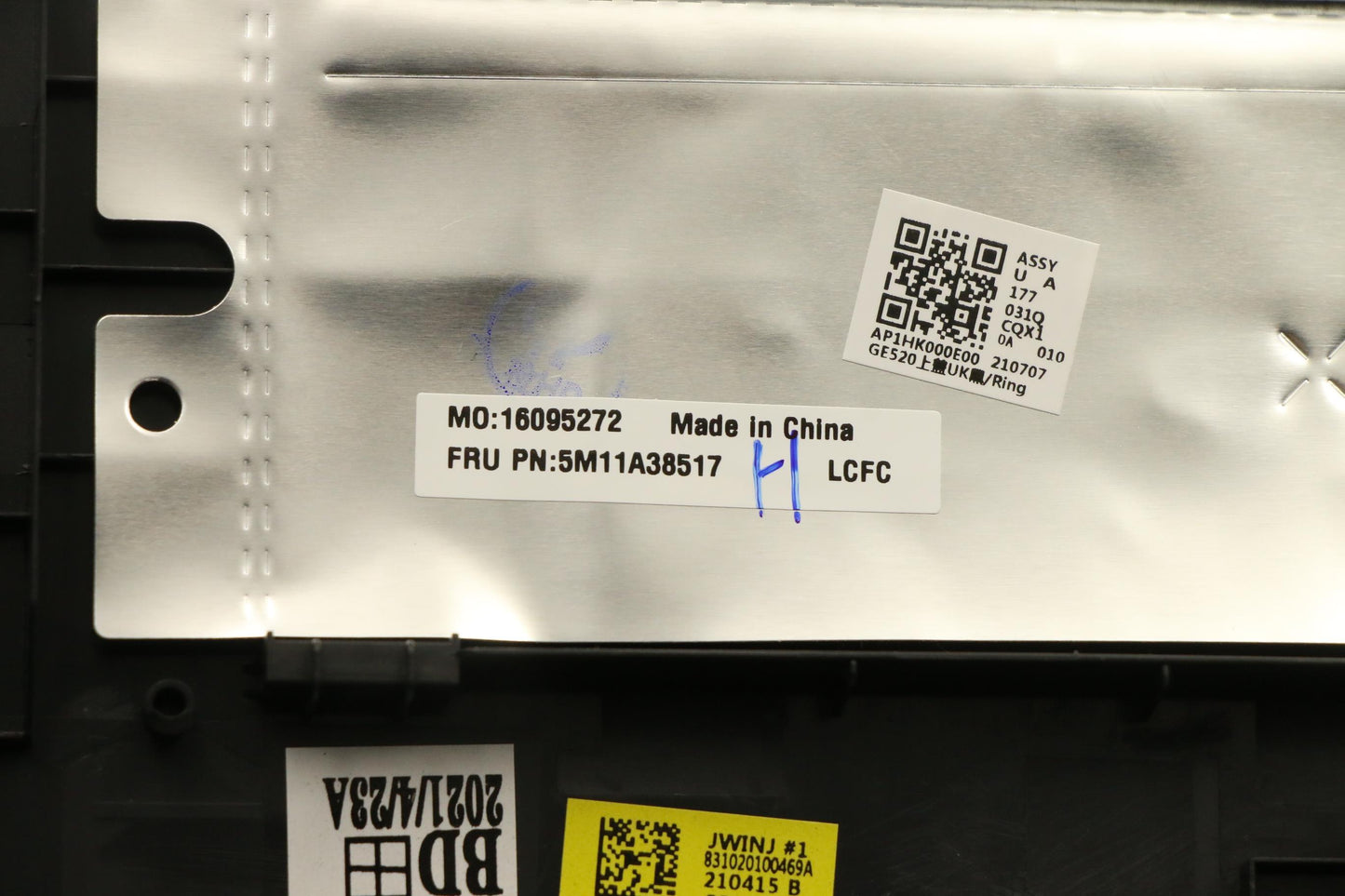 Lenovo Mech_Asm Kb C Sws(Pmx)Pt Fp Uk - 5M11A38517