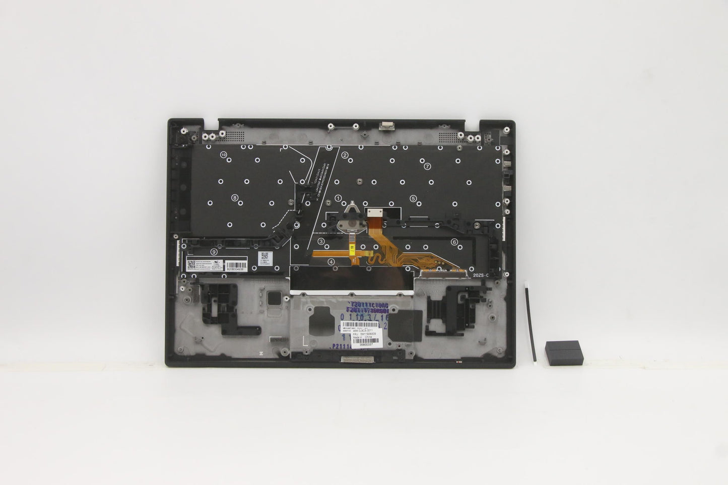 Lenovo Mech_Asm Grp,Kbd,Bzl,058 Fra,W - 5M11B38309