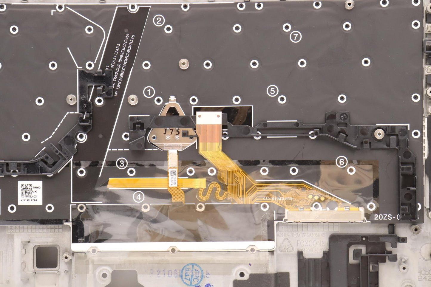 Lenovo Mech_Asm Grp,Kbd,Bzl,Cze/Slk,W - 5M11B38315