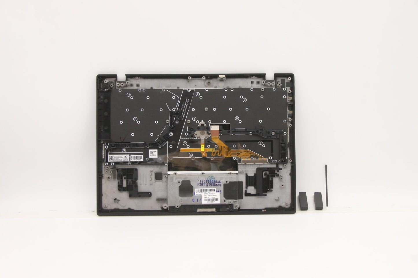 Lenovo Mech_Asm Grp,Kbd,Bzl,Den,Wl,Bk - 5M11B38316