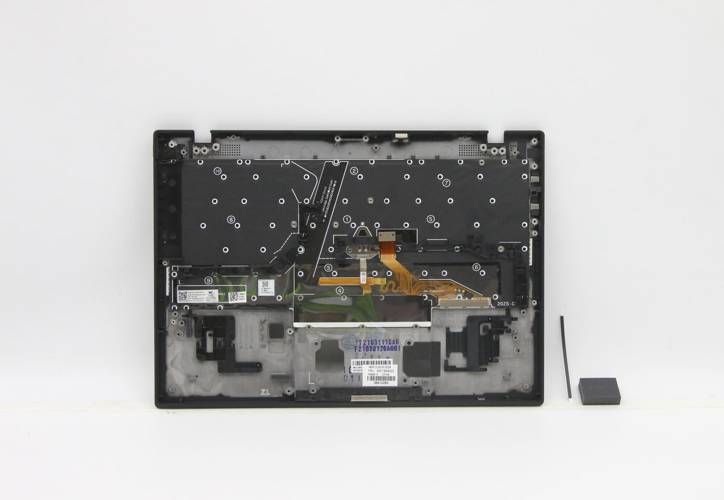 Lenovo Mech_Asm Grp,Kbd,Bzl,Gre,Wl,Bk - 5M11B38323