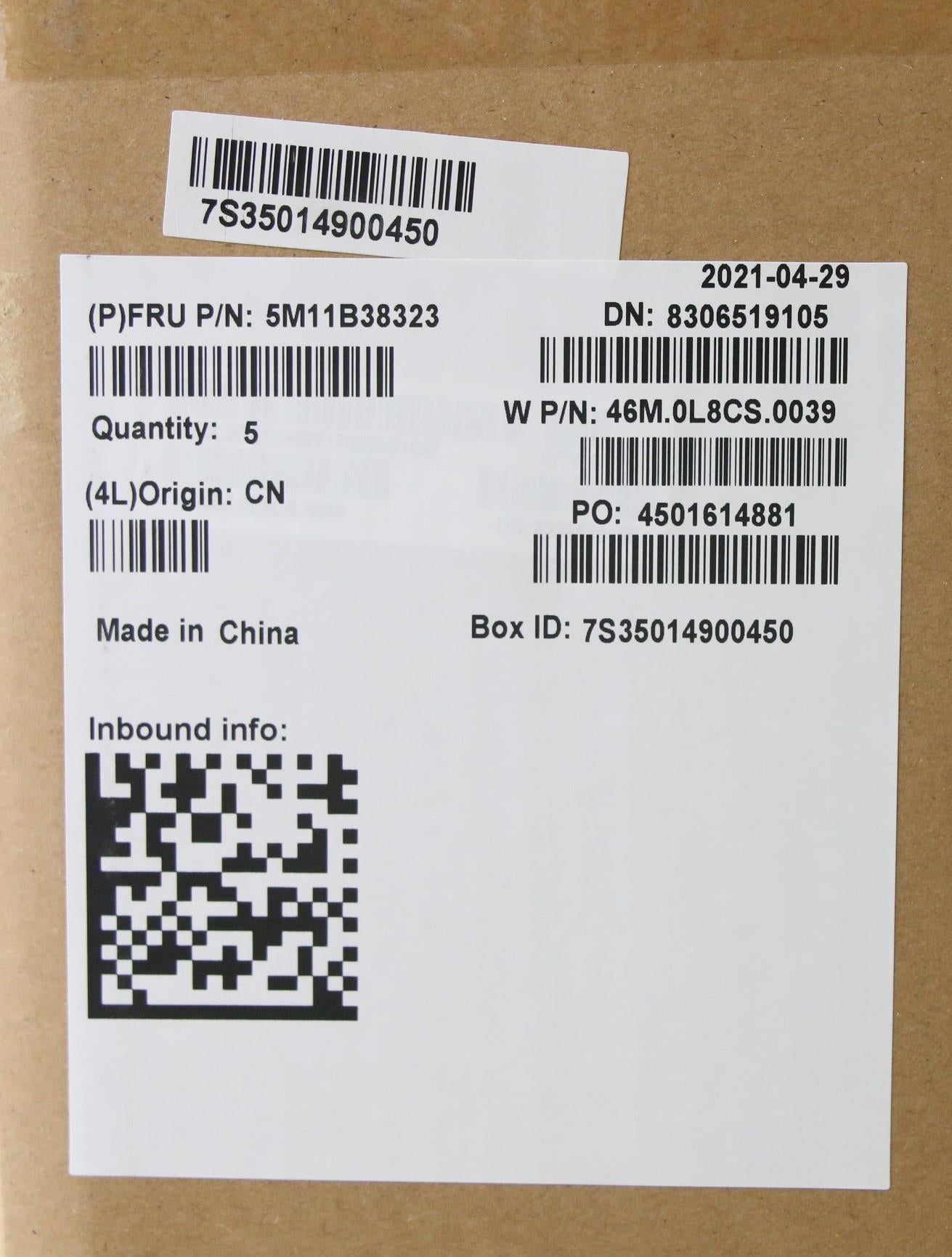 Lenovo Mech_Asm Grp,Kbd,Bzl,Gre,Wl,Bk - 5M11B38323