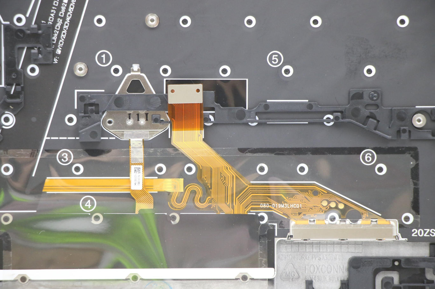 Lenovo Mech_Asm Grp,Kbd,Bzl,Gre,Wl,Bk - 5M11B38323