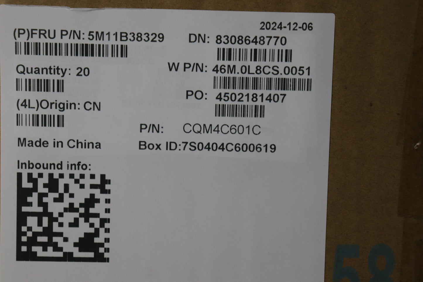 Lenovo Mech_Asm Grp,Kbd,Bzl,Jpn,Wl,Bk - 5M11B38329