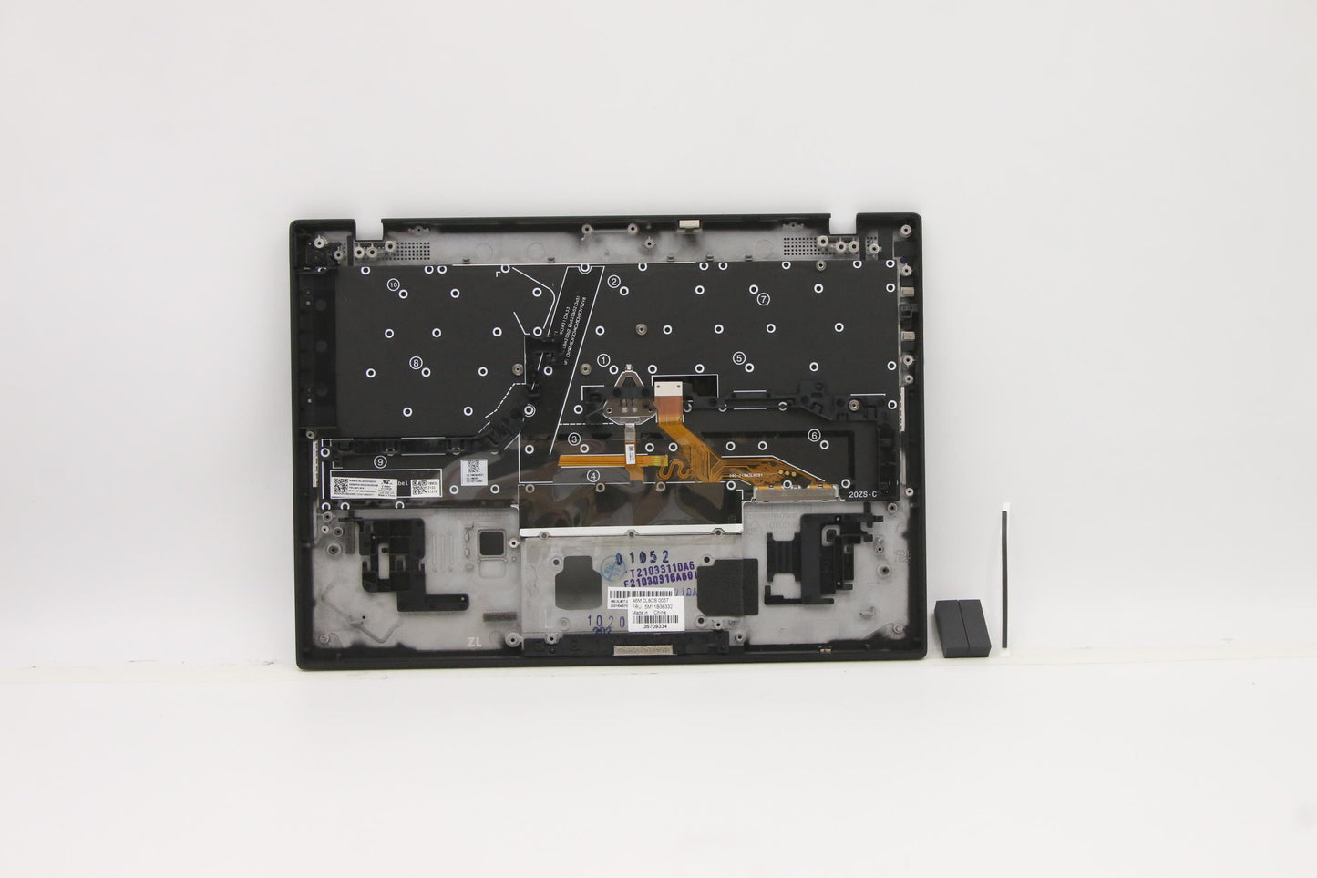 Lenovo Mech_Asm Grp,Kbd,Bzl,Nor,Wl,Bk - 5M11B38332