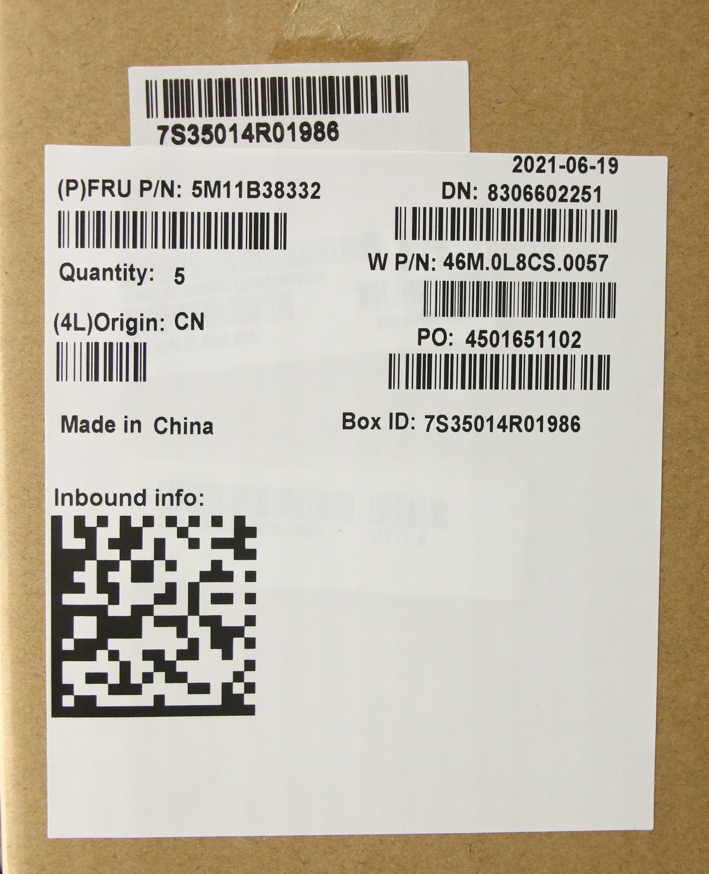 Lenovo Mech_Asm Grp,Kbd,Bzl,Nor,Wl,Bk - 5M11B38332