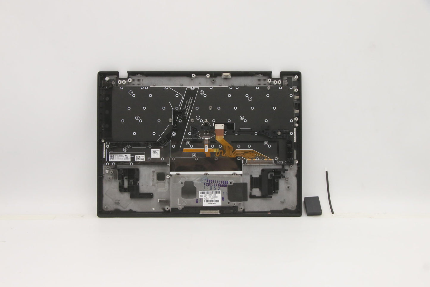 Lenovo Mech_Asm Grp,Kbd,Bzl,Nordic,Wl - 5M11B38333