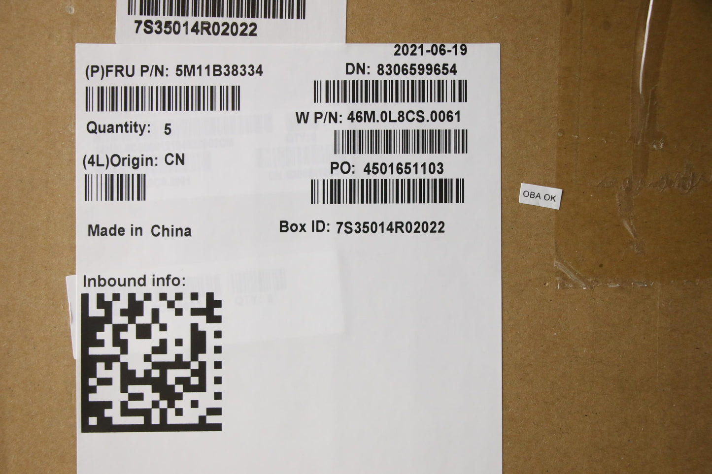 Lenovo Mech_Asm Grp,Kbd,Bzl,Por,Wl,Bk - 5M11B38334