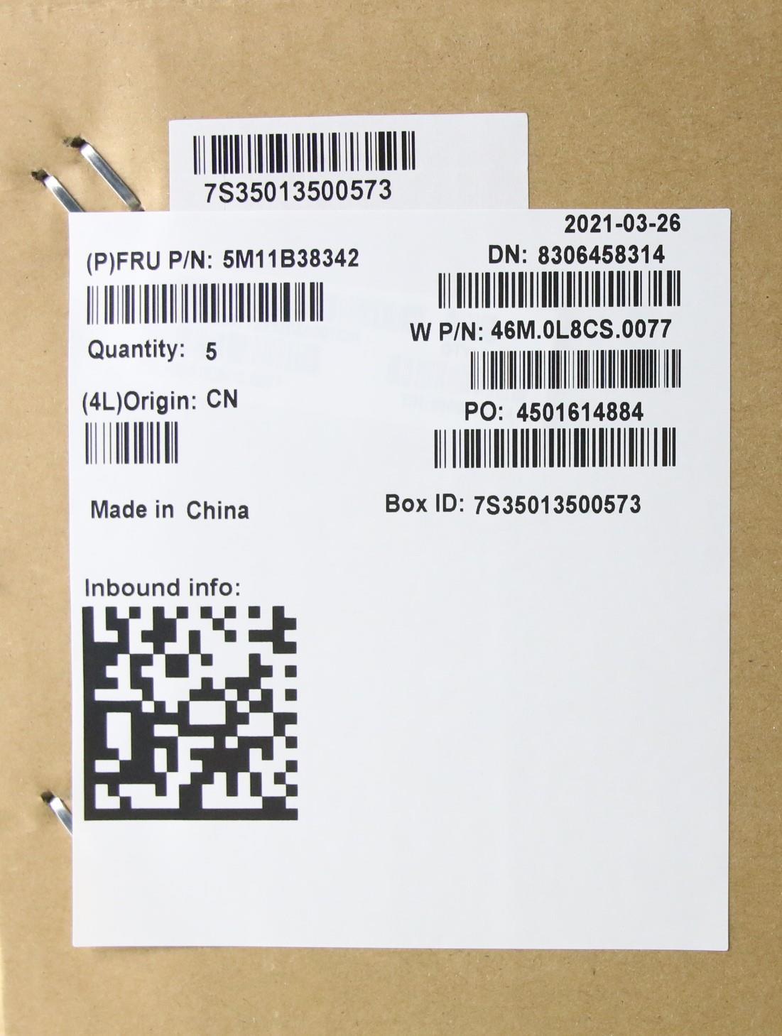 Lenovo Mech_Asm Grp,Kbd,Bzl,Tur,Wl,Bk - 5M11B38342