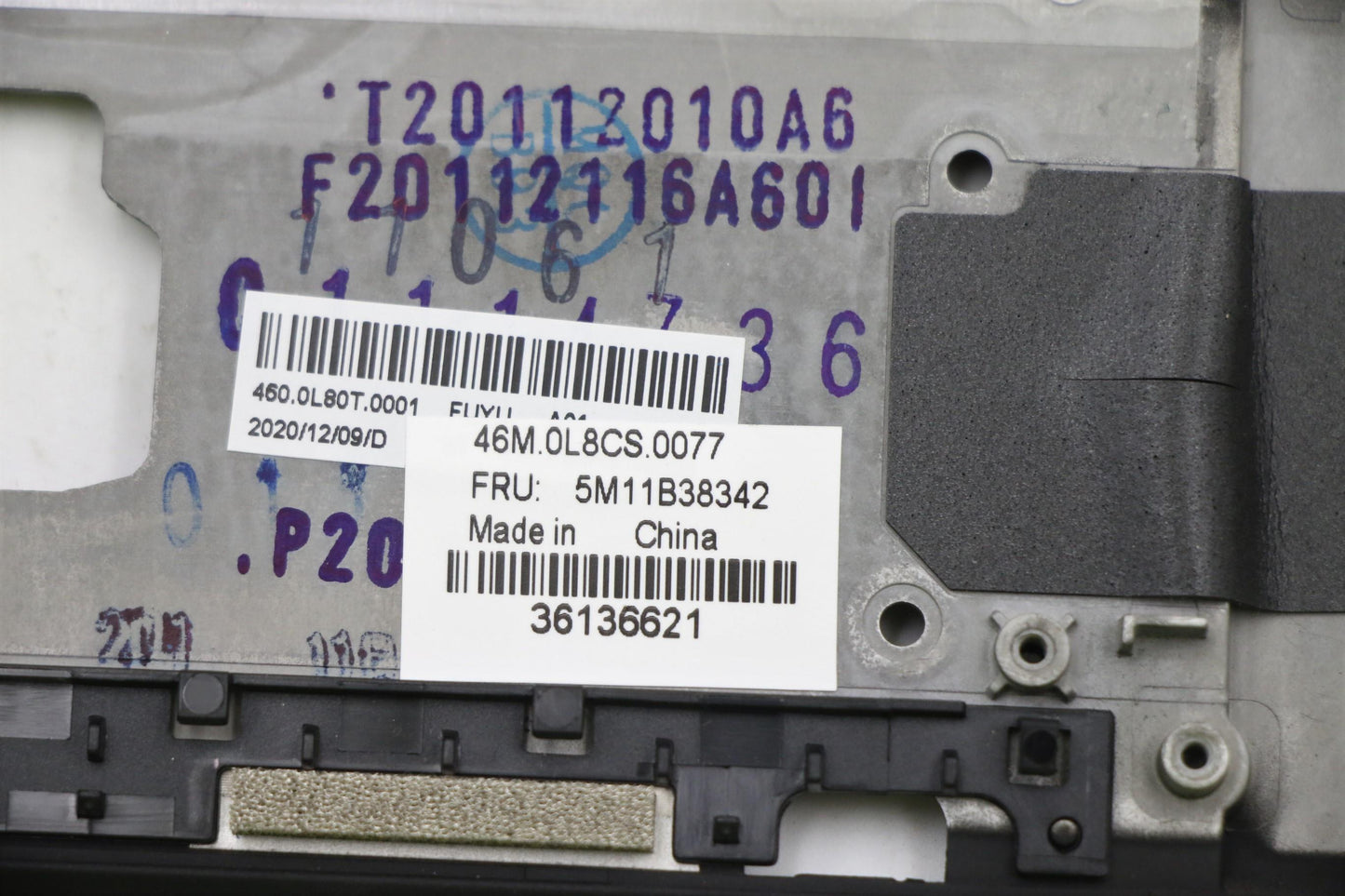 Lenovo Mech_Asm Grp,Kbd,Bzl,Tur,Wl,Bk - 5M11B38342