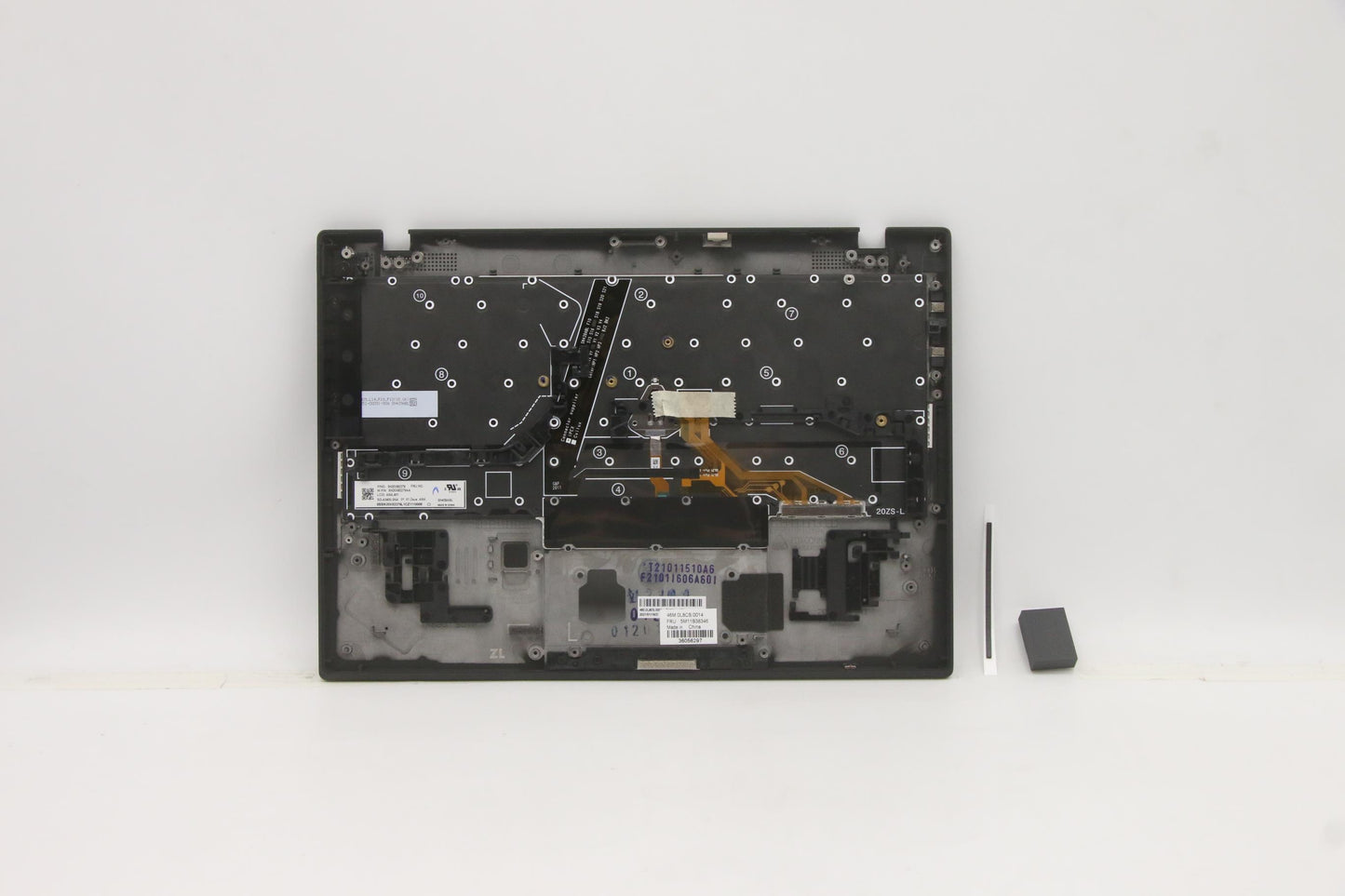 Lenovo Mech_Asm Grp,Kbd,Bzl,Ara,Wl,Bk - 5M11B38346