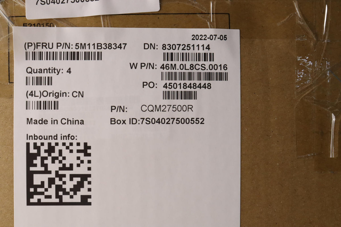 Lenovo Mech_Asm Grp,Kbd,Bzl,Bel,Wl,Bk - 5M11B38347