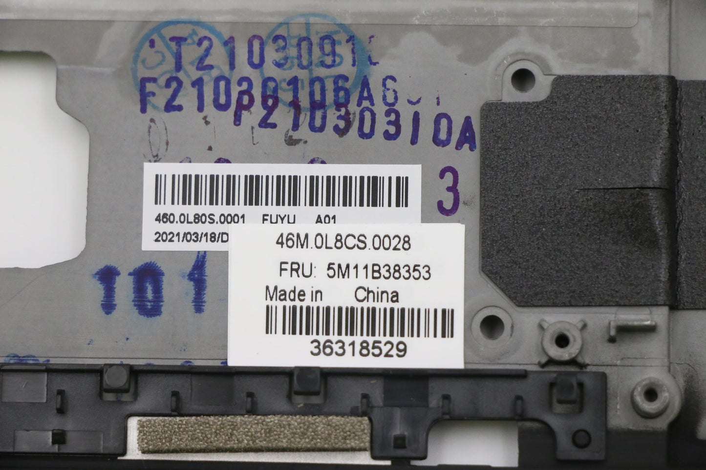 Lenovo Mech_Asm Grp,Kbd,Bzl,Eng,Wl,Bk - 5M11B38353