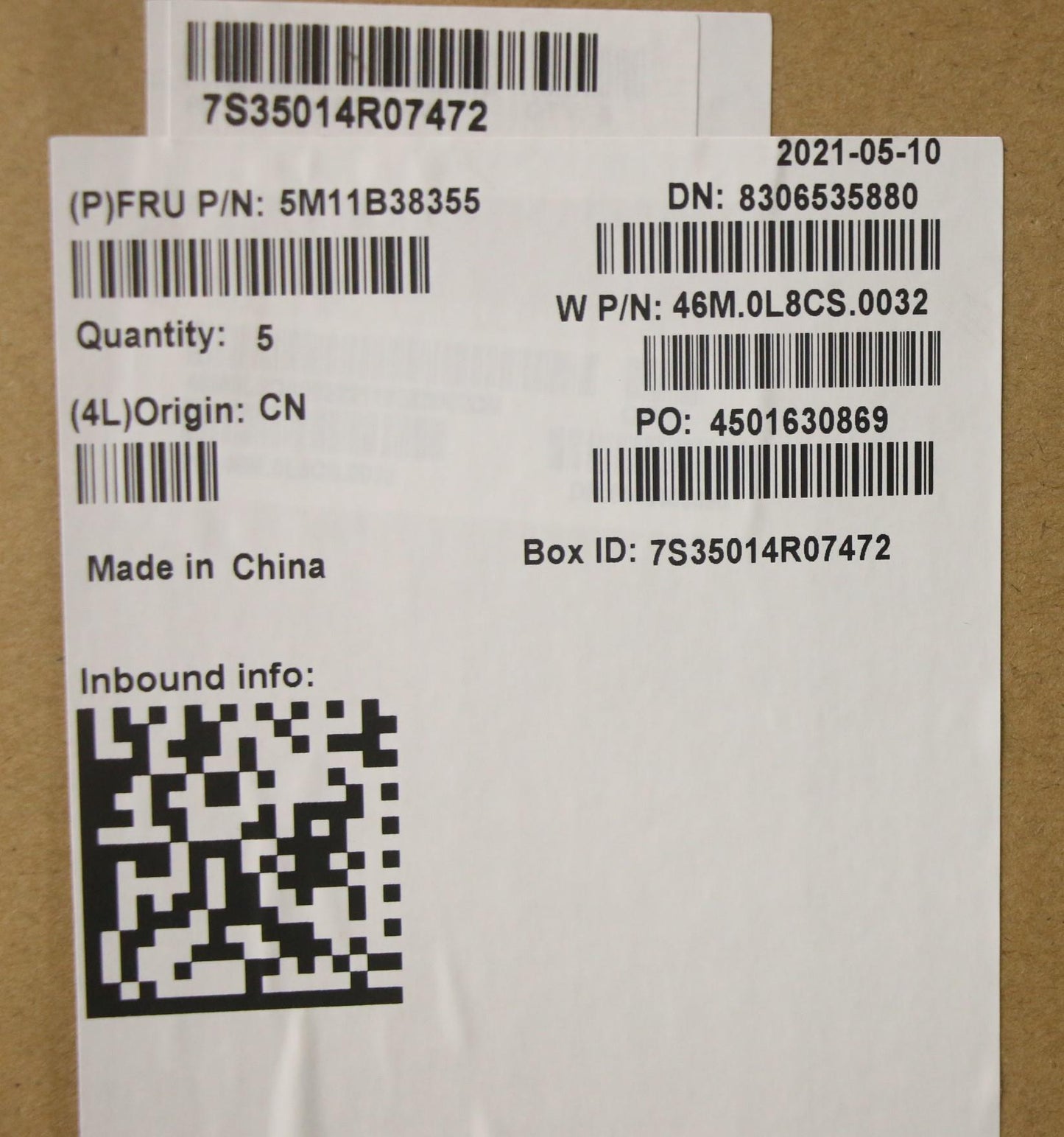 Lenovo Mech_Asm Grp,Kbd,Bzl,Euro Eng, - 5M11B38355