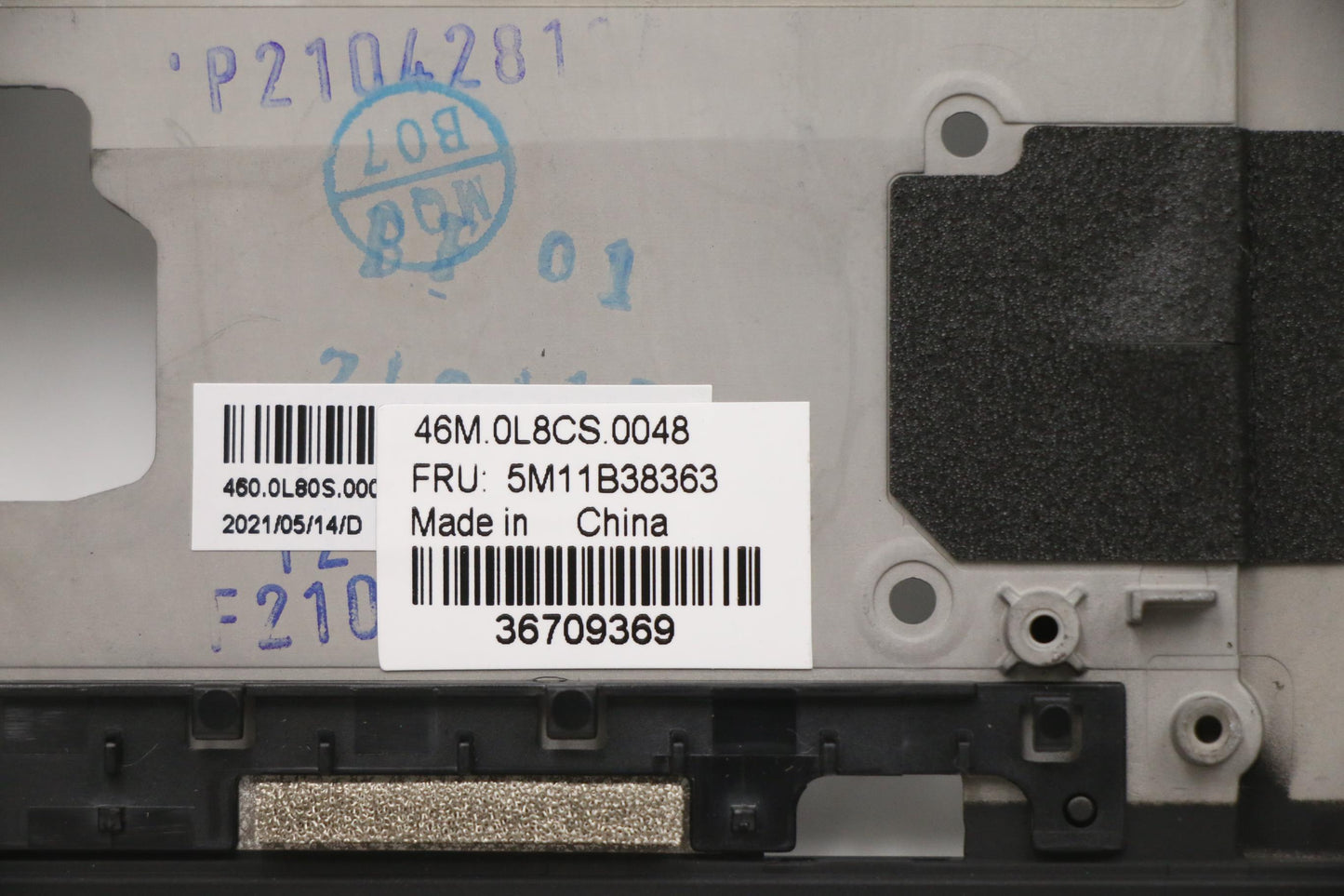 Lenovo Mech_Asm Grp,Kbd,Bzl,Ind Eng,W - 5M11B38363