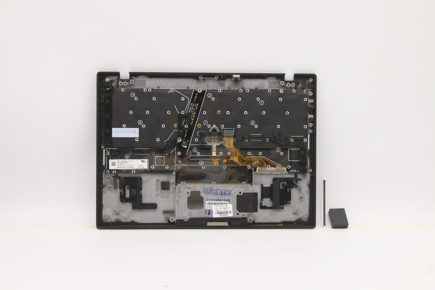 Lenovo Mech_Asm Grp,Kbd,Bzl,Spa,Wl,Bk - 5M11B38373