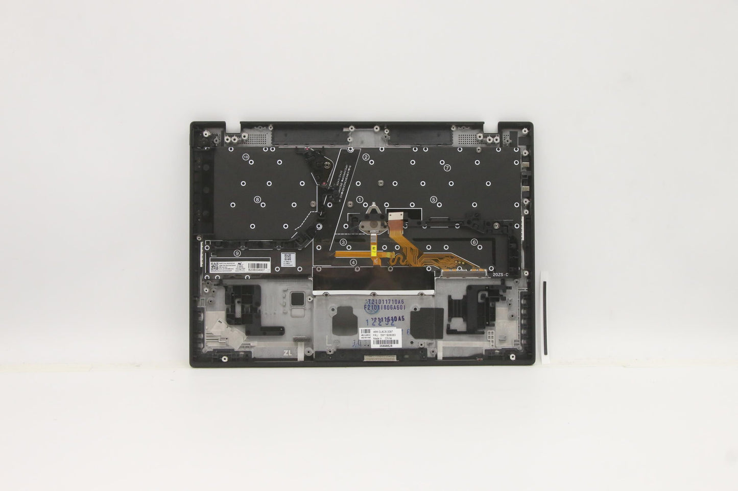 Lenovo Mech_Asm Grp,Kbd,Bzl,Bel,Ww,Bk - 5M11B38383