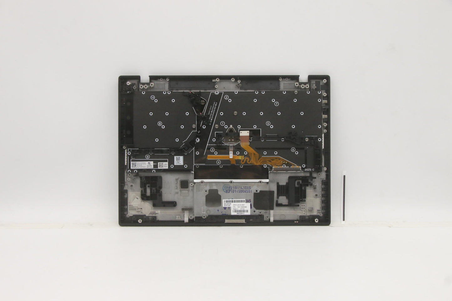 Lenovo Mech_Asm Grp,Kbd,Bzl,Bul,Ww,Bk - 5M11B38385