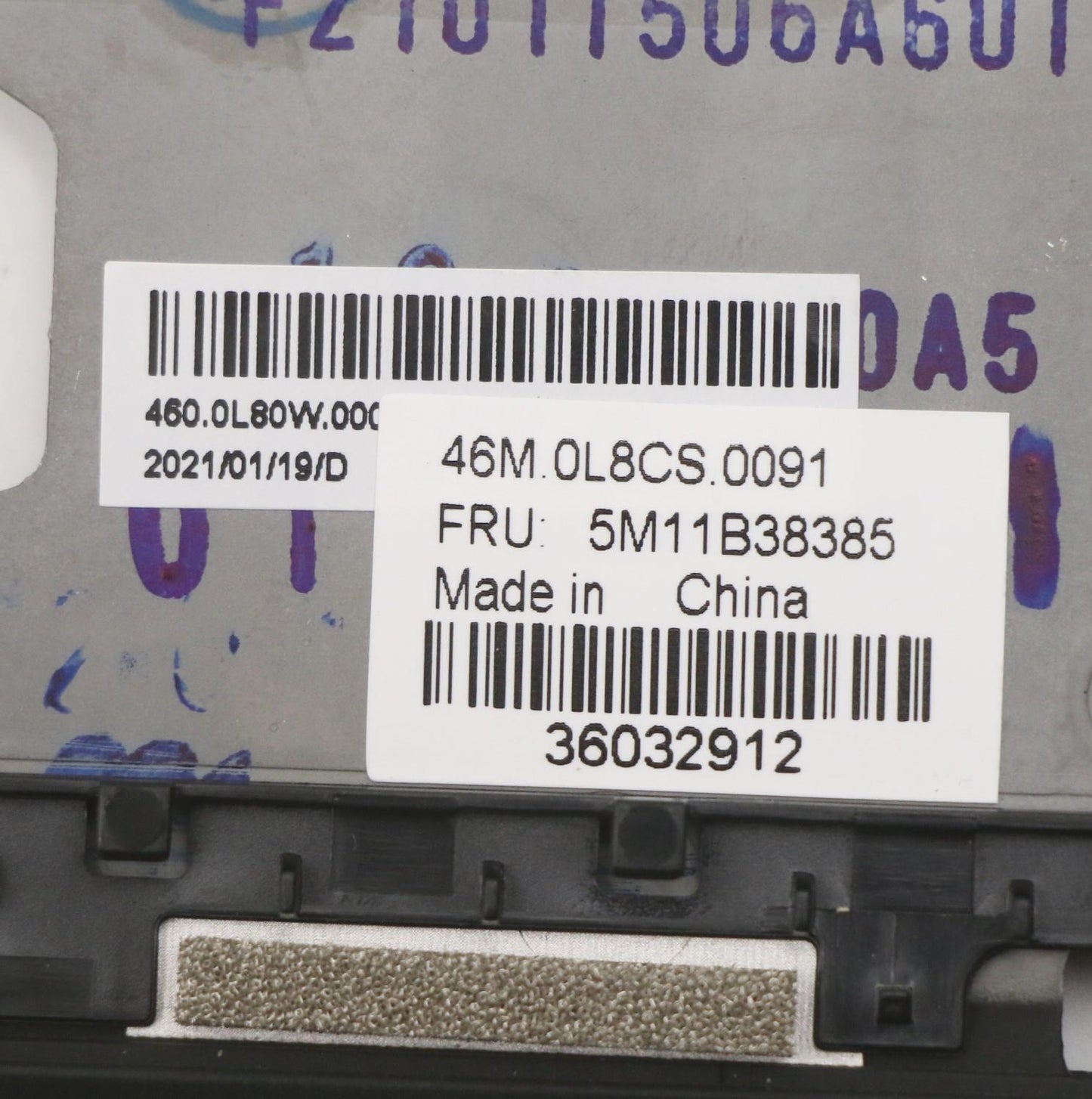 Lenovo Mech_Asm Grp,Kbd,Bzl,Bul,Ww,Bk - 5M11B38385