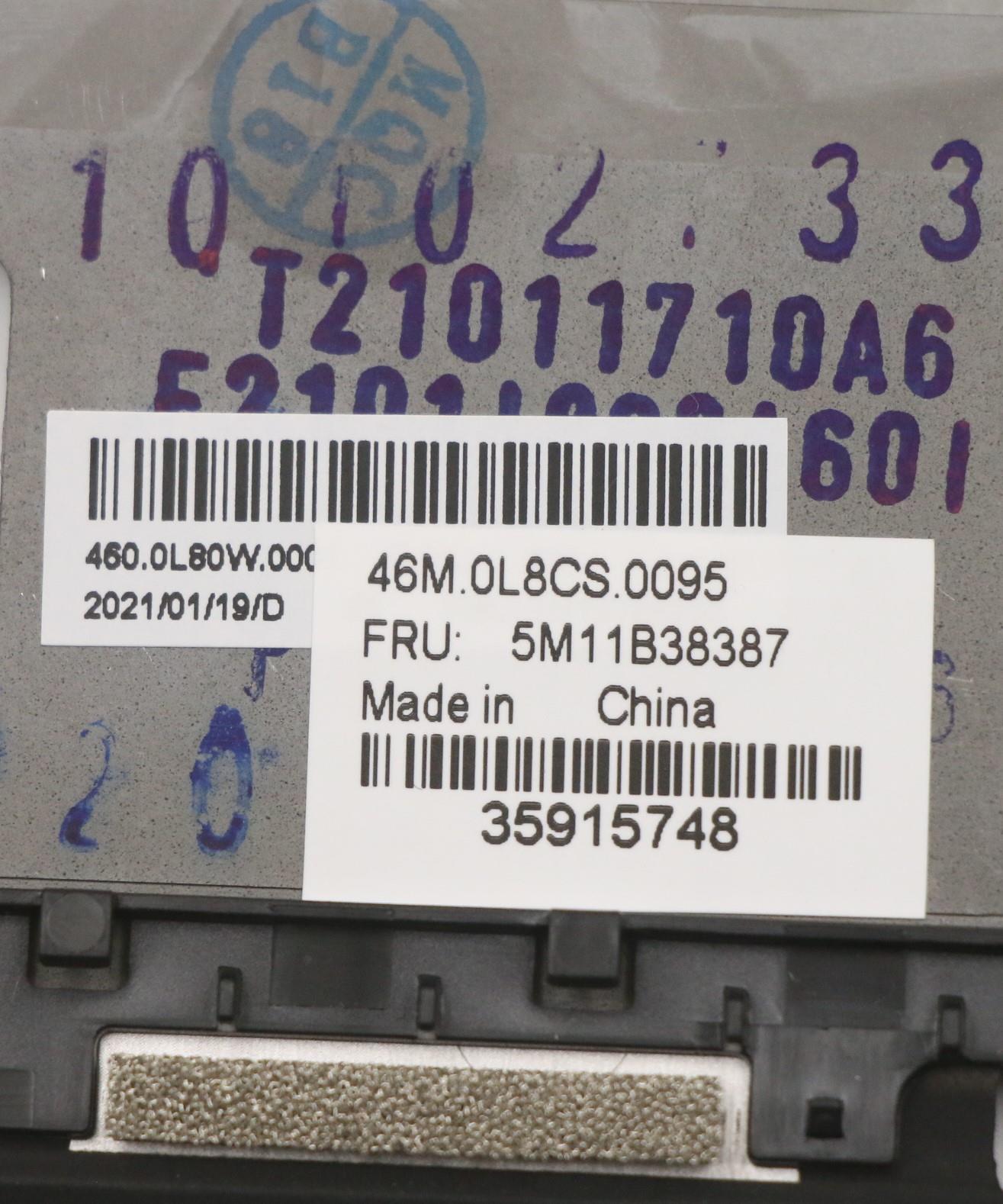 Lenovo Mech_Asm Grp,Kbd,Bzl,Cze/Slk,W - 5M11B38387