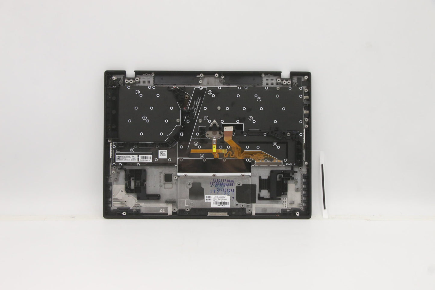 Lenovo Mech_Asm Grp,Kbd,Bzl,Den,Ww,Bk - 5M11B38388