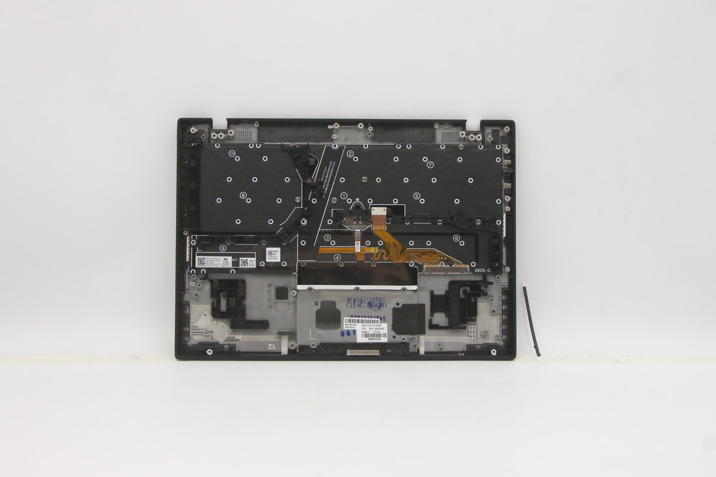 Lenovo Mech_Asm Grp,Kbd,Bzl,Eng,Ww,Bk - 5M11B38389