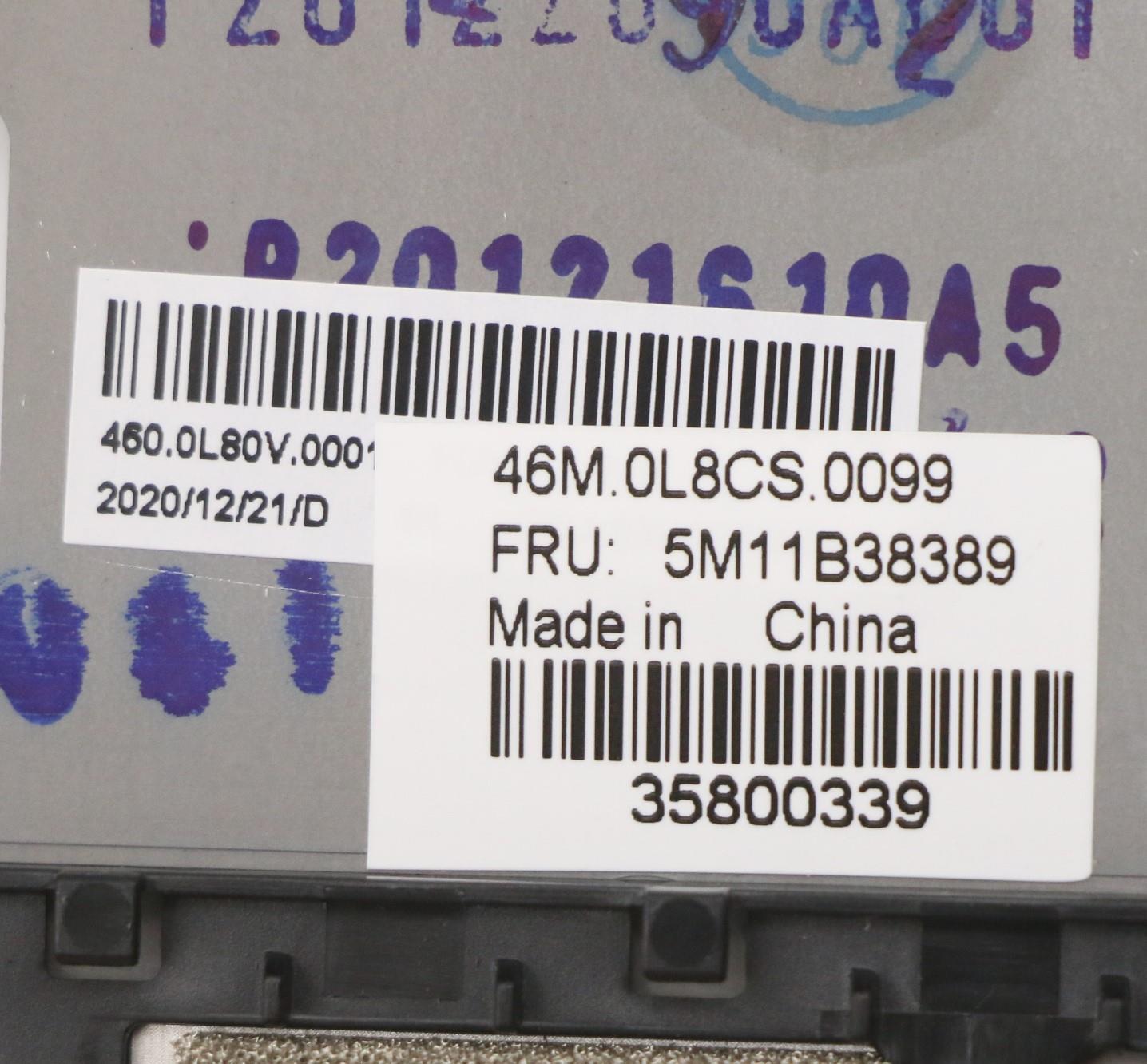 Lenovo Mech_Asm Grp,Kbd,Bzl,Eng,Ww,Bk - 5M11B38389