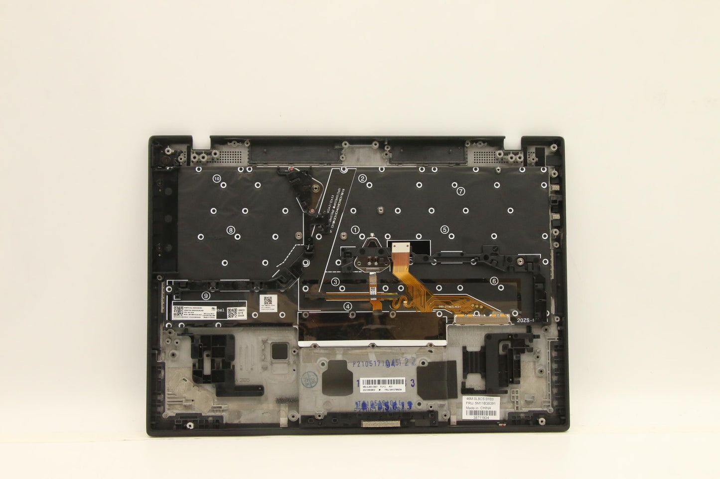 Lenovo Mech_Asm Grp,Kbd,Bzl,Euro Eng, - 5M11B38391